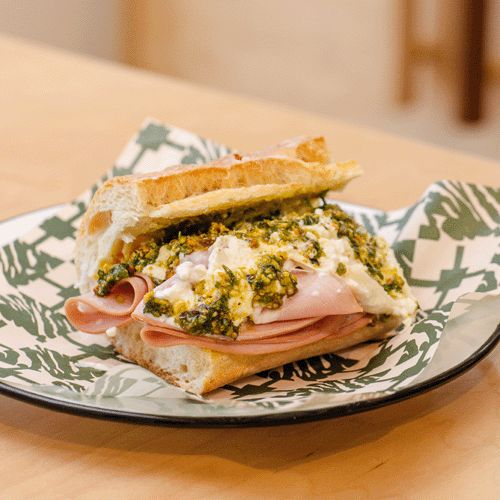 Mortadella Sando